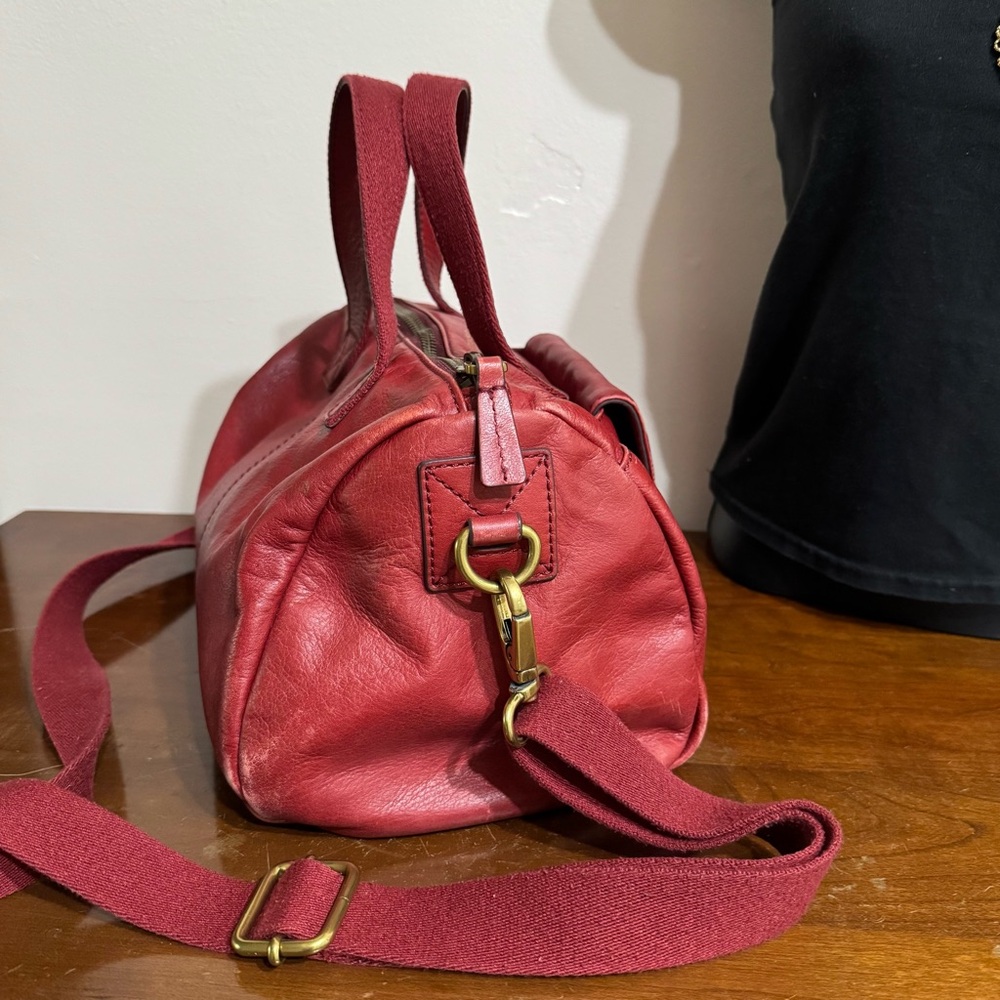 Fossil Bag Top Handle Boston Crossbody Bag - Picture 2 of 12